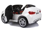 Lean Cars, BMW X6M, pojazd na akumulator, biały