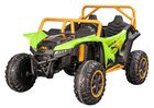 Lean Cars, Buggy Arctic Cat Wildcat XX, pojazd na akumulator, 24V14AH, zielony