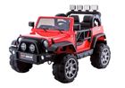 Lean Cars, Jeep, pojazd na akumulator, HP012, czerwony