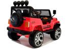 Lean Cars, Jeep, pojazd na akumulator, S2388, czerwony