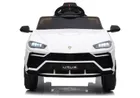 Lean Cars, Lamborghini Urus, pojazd na akumulator, BDM0923, biały