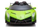 Lean Cars, Lamborghini Veneno, pojazd na akumulator, zielony