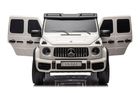 Lean Cars, Mercedes-Benz G63 XXL, pojazd na akumulator 4-4, biały