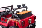 Lean Cars, terenówka, pojazd na akumulator, XB-1118, czerwony