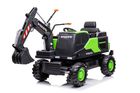 Lean Cars, Volvo, koparka, pojazd na akumulator, DK-VE888, zielony