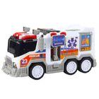 Lean Toys, ambulans na napęd, światło i dźwięk