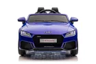 Lean Toys, Audi TT RS, pojazd na akumulator, ciemny niebieski