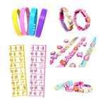 Lean Toys, bransoletki DIY, zawieszki wzory litery