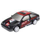 Lean Toys, coupe, pojazd do driftu zdalnie sterowany, czarny, 1:24