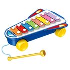 Lean Toys, cymbałki na kółkach, rakieta