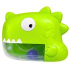 Lean Toys, dinozaur, maszyna do tworzenia piany, zabawka do kąpieli, zielony