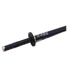 Lean Toys, długopis metalowy, miecz katana anime, czarny z wymiennym wkładem, czarny