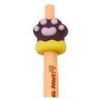 Lean Toys, długopis żelowy, kocia łapka, niebieski, 15 cm, 0.5 mm, 1 szt.