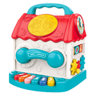 Lean Toys, domek interaktywny, kostka edukacyjna