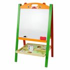 Lean Toys, dwustronna tablica edukacyjna 2w1, magnetyczna i kredowa