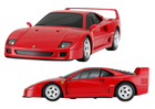 Lean Toys, Ferrari F40, pojazd zdalnie sterowany, czerwony, 1:24