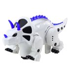 Lean Toys, inteligentny robot dinozaur zdalnie sterowany, triceratops