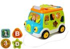 Lean Toys, interaktywny autobus, sorter, zabawka niemowlęca