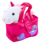 Lean Toys, jednorożec, maskotka w torebce, 25 cm