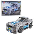 Lean Toys, klocki konstrukcyjne, 2w1 Auto Robot Napęd Pull-Back, 194-216 elementów, 1 szt.