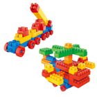 Lean Toys, klocki konstrukcyjne, kolorowe, 100 elementów