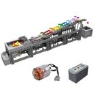 Lean Toys, klocki konstrukcyjne, kulodrom z silnikiem, 1038 elementów