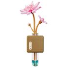 Lean Toys, klocki konstrukcyjne, Kwiat Lotosu Różowy w Fiolce, 376 elementów