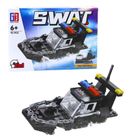 Lean Toys, klocki konstrukcyjne, Pojazdy Środki Transportu SWAT, 2w1, 92-117 elementów