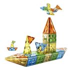 Lean Toys, klocki magnetyczne 3D, 78 elementów