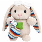 Lean Toys, króliczek z pozytywką, maskotka