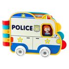 Lean Toys, książeczka interaktywna, pojazdy