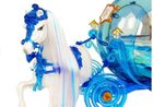 Lean Toys, Księżniczka, lalka w karocy, zestaw z akcesoriami, niebieska