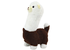 Lean Toys, Lama Alpaka, maskotka interaktywna, brązowa, 23 cm