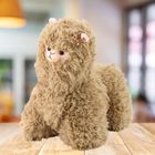 Lean Toys, lama, maskotka, beżowa, 40 cm