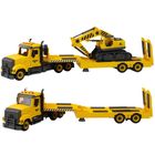 Lean Toys, laweta z koparką gąsienicową do skręcania