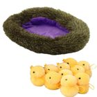 Lean Toys, mama kura z gniazdem i kurczaczkami, 10 szt.