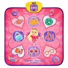 Lean Toys, mata taneczna, Bluetooth, jednorożec, 83-80 cm