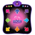 Lean Toys, mata taneczna, Bluetooth, LED, 95-86 cm