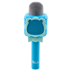 Lean Toys, mikrofon bezprzewodowy, bluetooth, niebieski