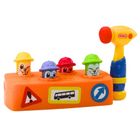 Lean Toys, młotek, roboty drogowe, zabawka interkatywna, gra zręcznościowa