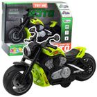 Lean Toys, motocykl na baterie, zielony