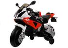 Lean Toys, Motor BMW, pojazd na akumulator, czerwony
