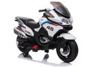 Lean Toys, Motor, pojazd na akumulator, biały