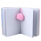 Lean Toys, notatnik A5, 80 kartek, linia, Jednorożec Konfetti