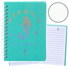 Lean Toys, notatnik A6, 80 kartek, linia, Syrenka, 1 szt.