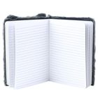 Lean Toys, notatnik pluszowy A5, 80 kartek, linia, Lisek szary