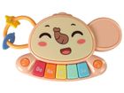 Lean Toys, pchacz, stolik edukacyjny, interaktywny, 2w1, różowy