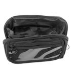 Lean Toys, piórnik saszetka, czarny, 20-10 cm