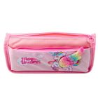 Lean Toys, piórnik saszetka, jednorożec, różowy, 21.5-9 cm