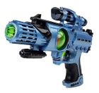 Lean Toys, pistolet laserowy z maską wojownika kosmosu